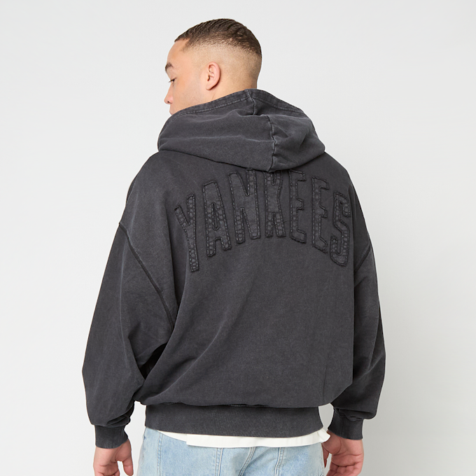 New Era MLB Washed Fullzip Hoodie New York Yankees negro 95545 1