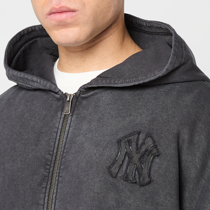 New Era MLB Washed Fullzip Hoodie New York Yankees negro 95545 3