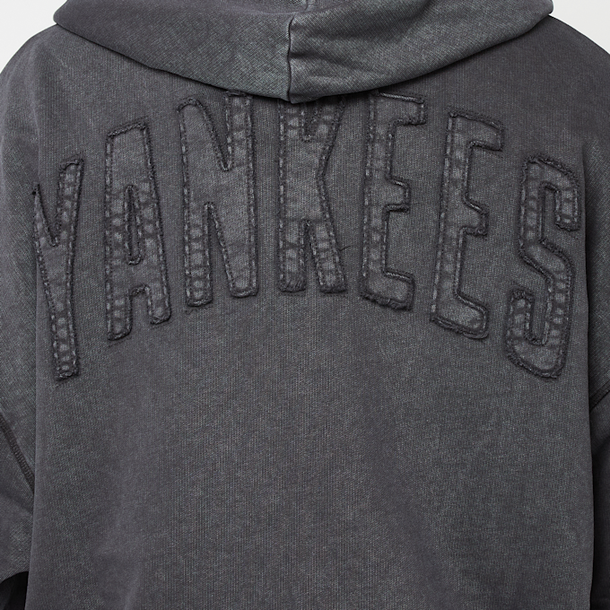New Era MLB Washed Fullzip Hoodie New York Yankees preto 95545 4