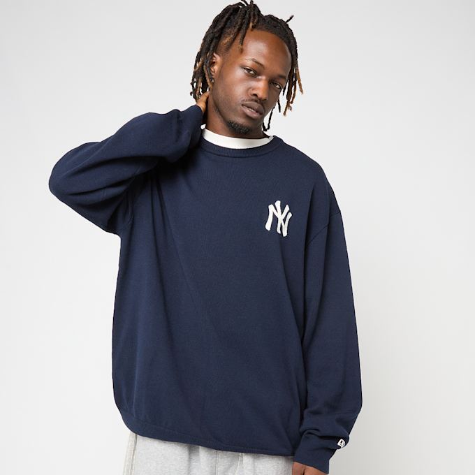 New Era MLB Essential Knit Sweater New York Yankees blauw 95548 1