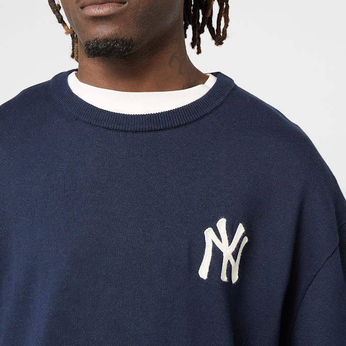 New Era MLB Essential Knit Sweater New York Yankees blauw 95548 3