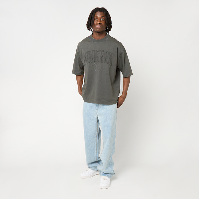 New Era MLB Baseball Graphic Oversized LA Dodgers Tee cinzento 95550 4