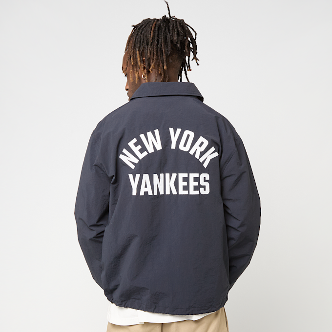 New Era MLB Coaches Jacket New York Yankees blu 95555 1