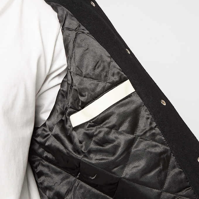 New Era MLB Varsity Jacket Los Angeles Dodgers preto 95562 6