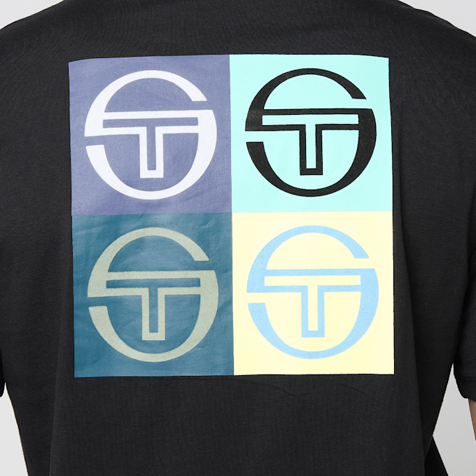 Sergio Tacchini Warhol Co T-Shirt preto 95602 4