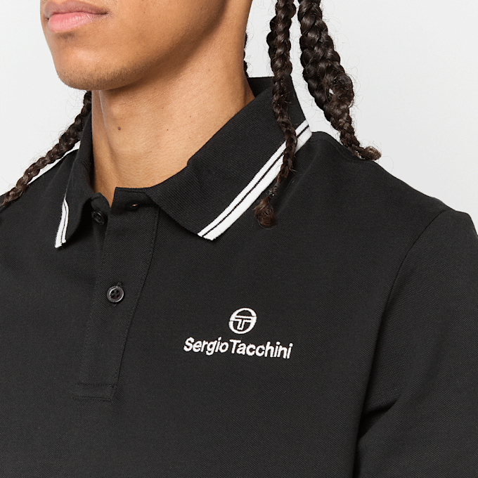 Sergio Tacchini Reed Polo preto 95653 3