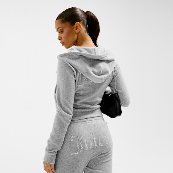 Juicy Couture Madison Hoodie grigio 95802 2