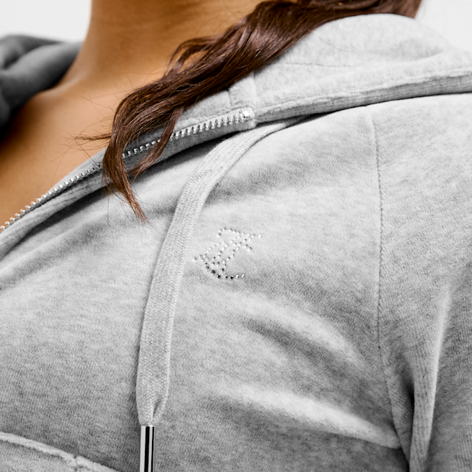 Juicy Couture Madison Hoodie grau 95802 3