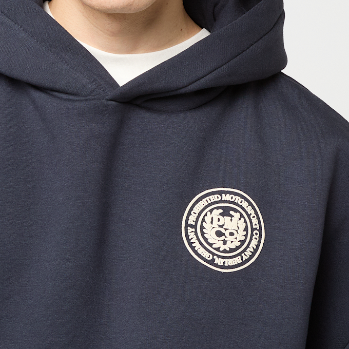 Prohibited Horse Racer Hoodie blau 95814 3