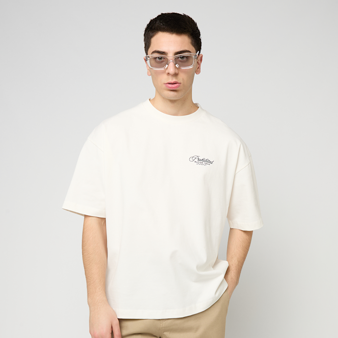Prohibited Oldtimer Race Tee branco 95818 2