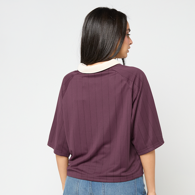 Karl Kani OG Shadow Pinstripe Soccer Jersey rosso 95870 2