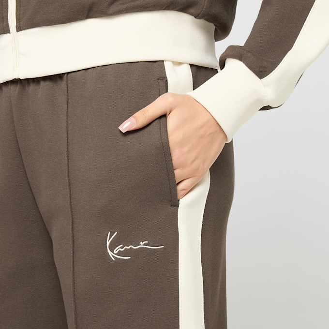 Karl Kani Signature Sidestripe Trackpants brun 95872 3
