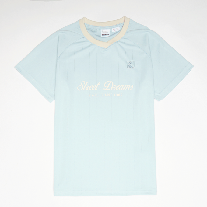 Karl Kani OG Shadow Pinstripe Soccer Jersey Junior blauw 96099 1