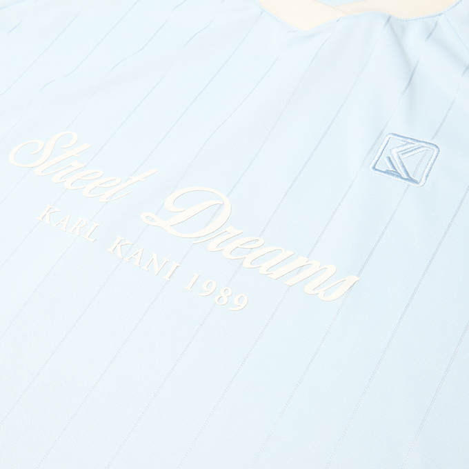 Karl Kani OG Shadow Pinstripe Soccer Jersey Junior blu 96099 3