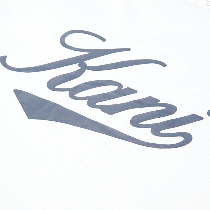 Karl Kani Cursive Varsity Longsleeve Junior bijela 96075 3