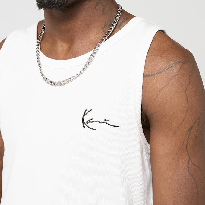 Karl Kani Signature Rib Tank Top weiß 96132 3