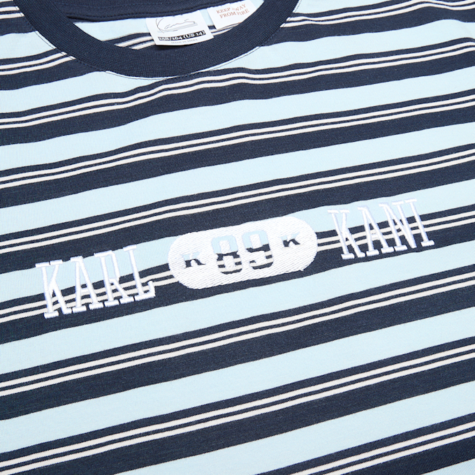 Karl Kani Heritage 89 Stripe T-Shirt azul 96137 3