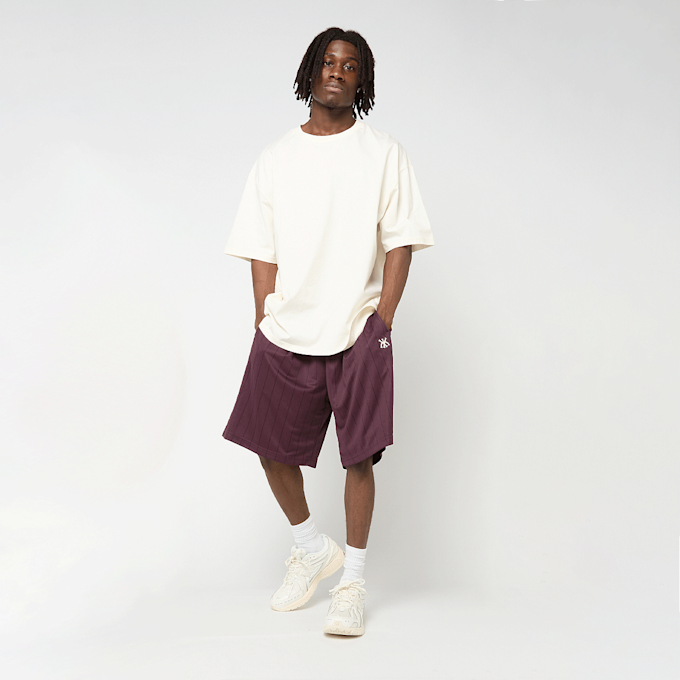 Karl Kani Insignia Shadow Pinstripe Soccer Shorts rot 96114 4