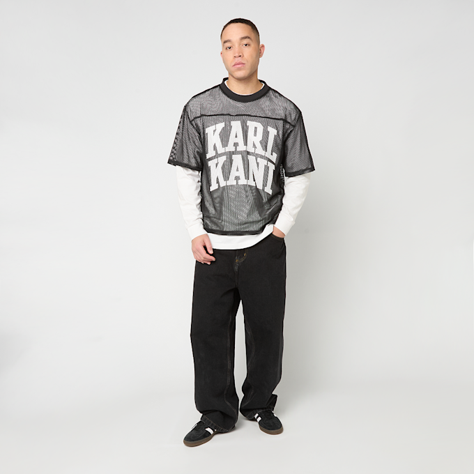 Karl Kani Heritage Mesh Boxy Jersey preto 96081 4