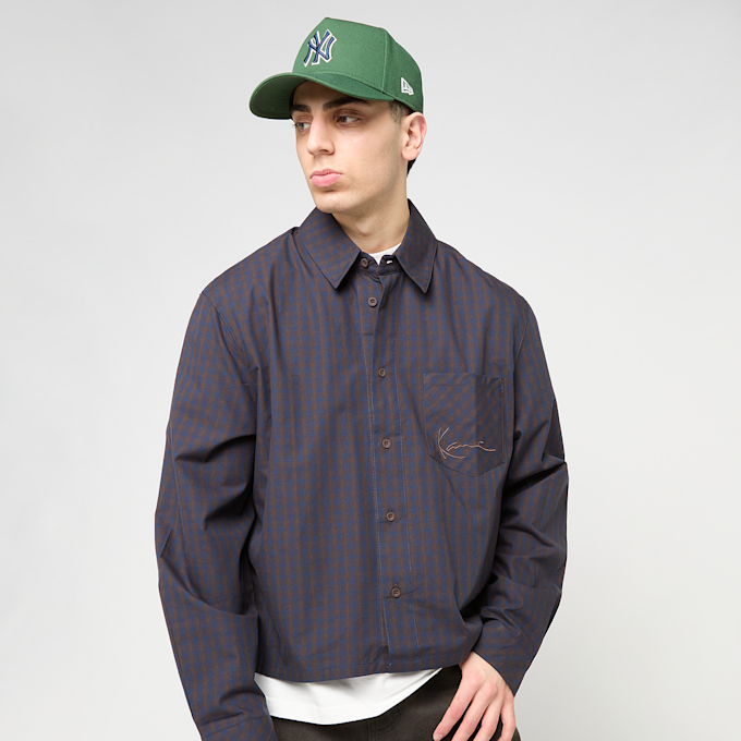 Karl Kani Signature Check Boxy Shirt niebieski 96087 1