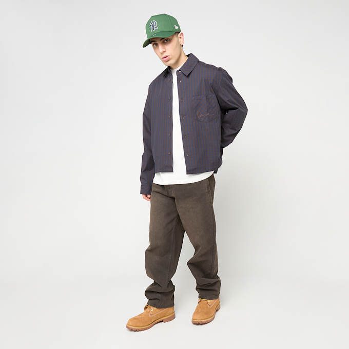 Karl Kani Signature Check Boxy Shirt azul 96087 4