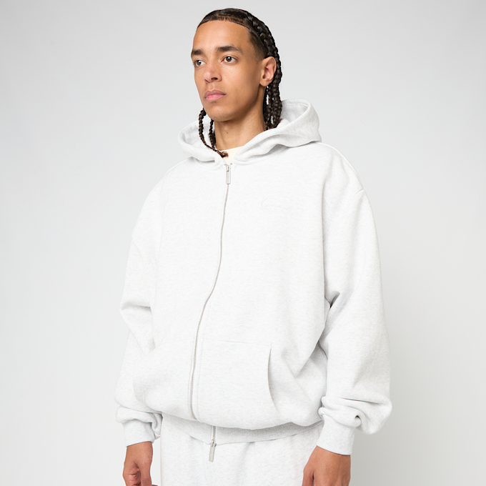 Karl Kani Signature Oversized Zip Hoodie cinzento 96135 2