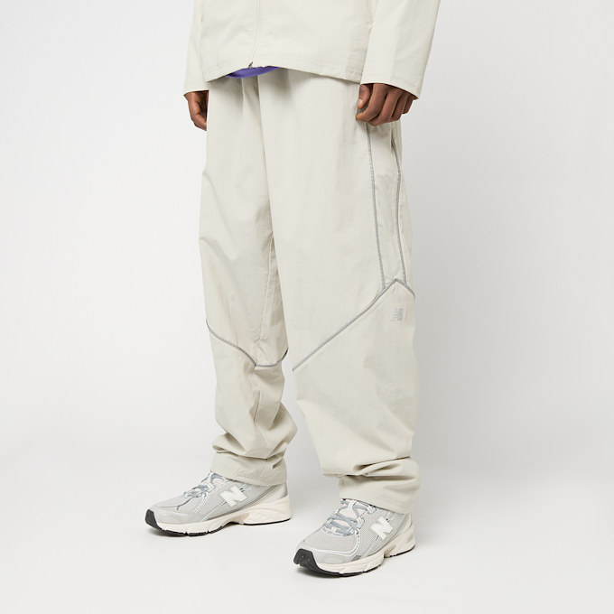 New Balance Reflective Woven Pants beige 96108 1