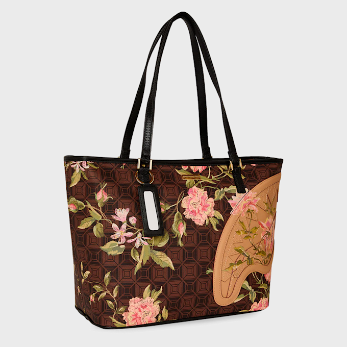 SPRAYGROUND Ai Henny Floral Tote braun 96204 2
