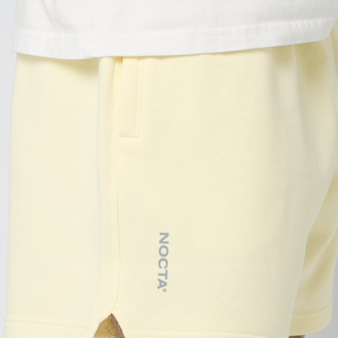 Nike Nocta NRG Nocta CS Fleece Short geel 96224 5