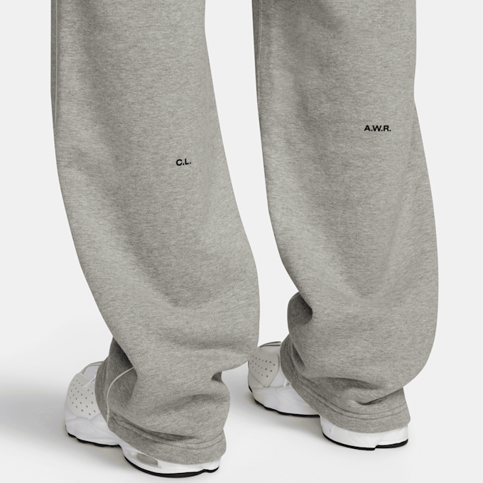 Nike Nocta Fleece CS Open-Hem Sweatpants szary 96227 5
