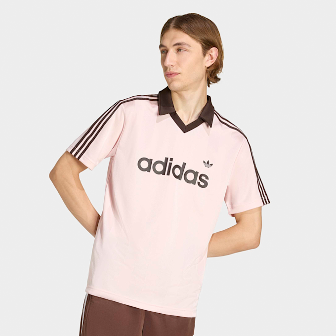 adidas Originals Archive Collar Engineered Jersey roza 96242 1