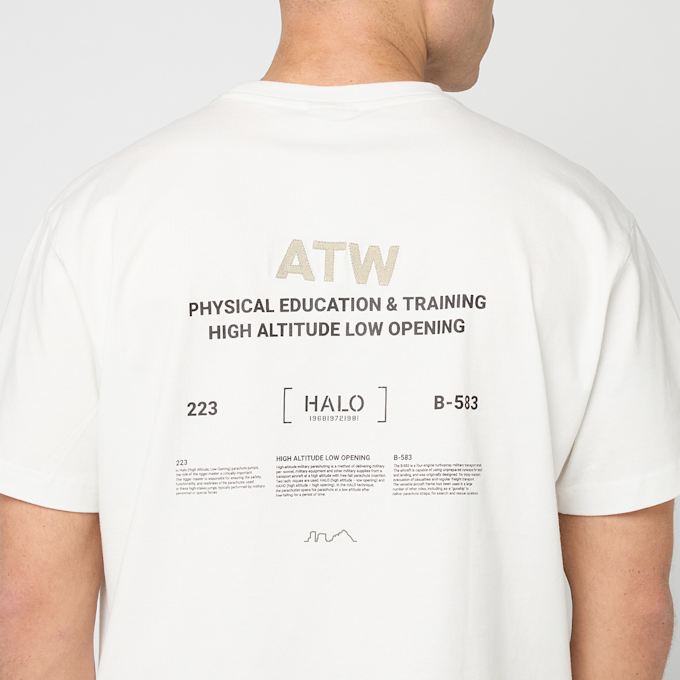 HALO Graphic T-Shirt beż 96255 4