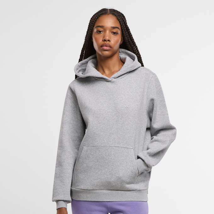 Urban Classics Ladies Fluffy Hoody siva 96308 1
