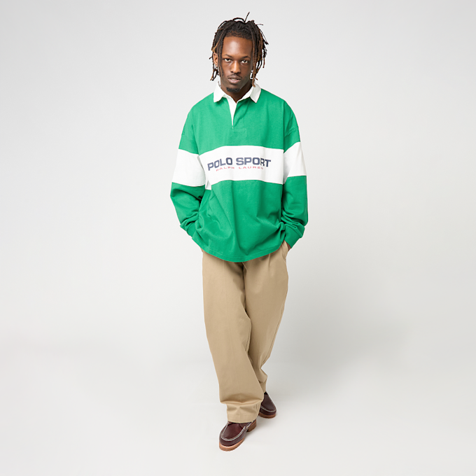 Polo Ralph Lauren Knit-Rugby-Pullover grün 96336 4