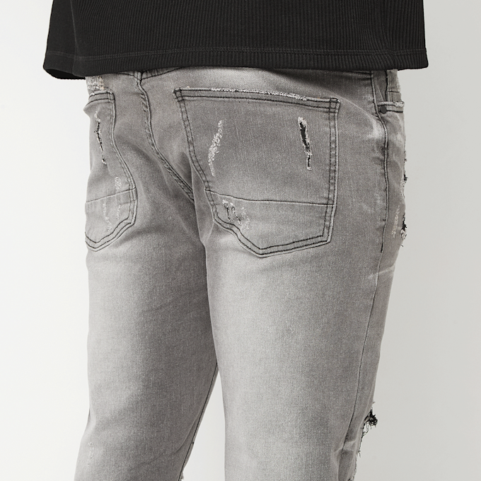 Smoke Rise Vintage Washes Jeans grigio 96340 4