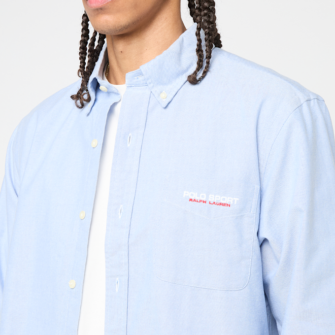 Polo Ralph Lauren Woven Sport Shirt bleu 96374 3