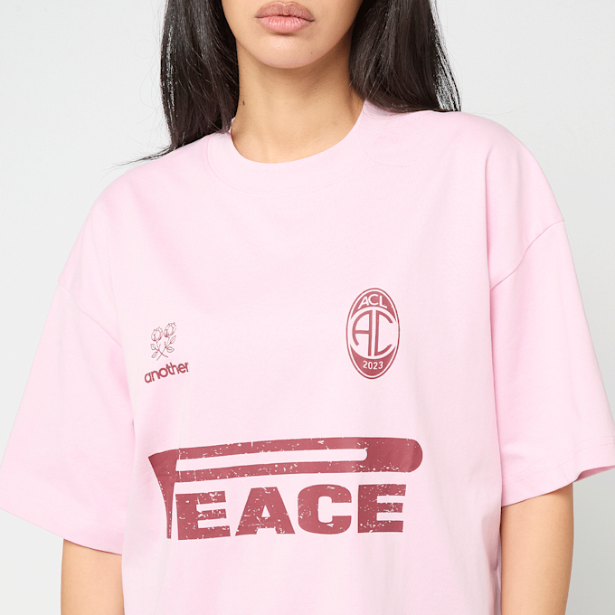 Another Cotton Lab Peace T-Shirt różowy 96519 3