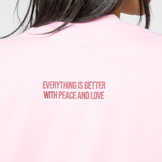 Another Cotton Lab Peace T-Shirt rosa 96519 4