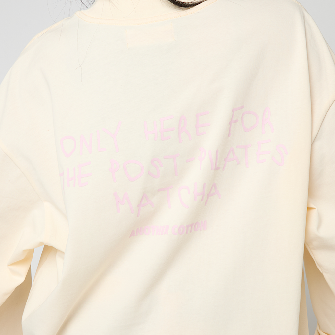 Another Cotton Lab Post Pilates Longsleeve jaune 96488 3
