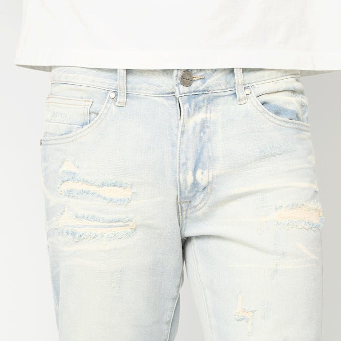 Smoke Rise Vintage Washed Jeans blau 96475 3