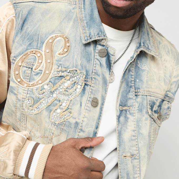 Smoke Rise Visionary Denim Jacket plava 96483 3