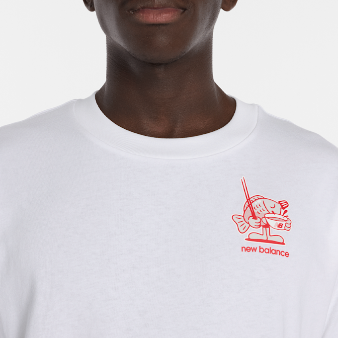 New Balance Ramen T-Shirt blanco 96460 4