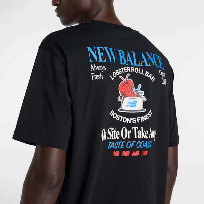 New Balance Lobster Roll T-Shirt czarny 96453 3
