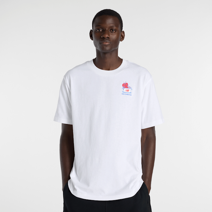 New Balance Lobster Roll T-Shirt wit 96463 2