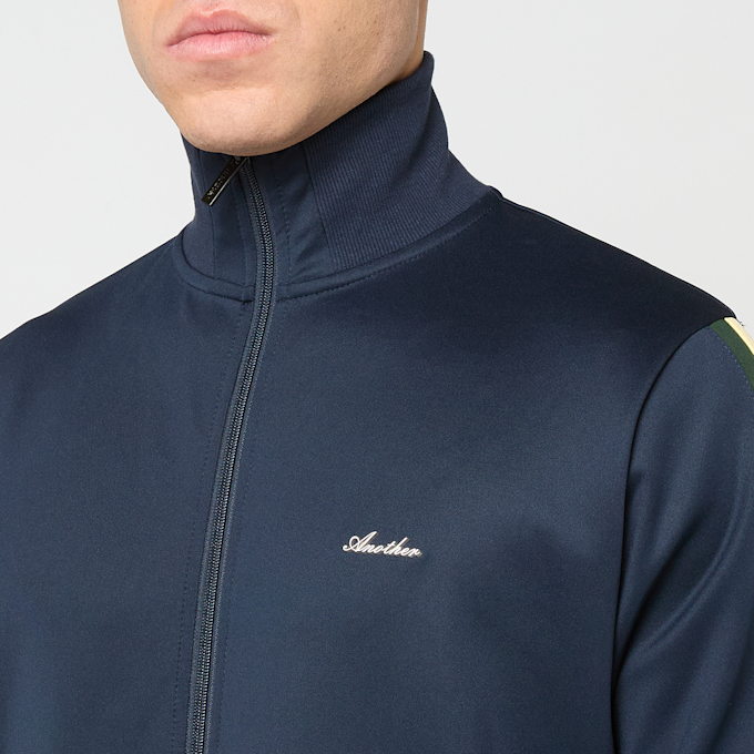 Another Cotton Lab Everyday Regular Track Jacket blauw 96528 5