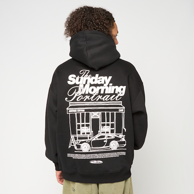 Another Cotton Lab Sunday Morning Hoodie crna 96723 1