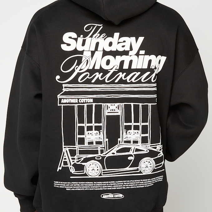 Another Cotton Lab Sunday Morning Hoodie crna 96723 4