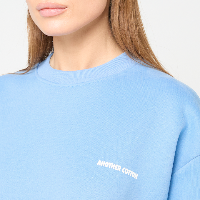 Another Cotton Lab What If Oversized Sweatshirt bleu 96719 3