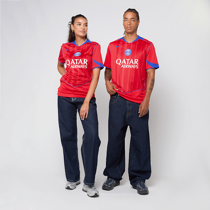 Nike D. Doué / No. 14 / PSG Nike Third Stadium 2025/26 rood 96695 7