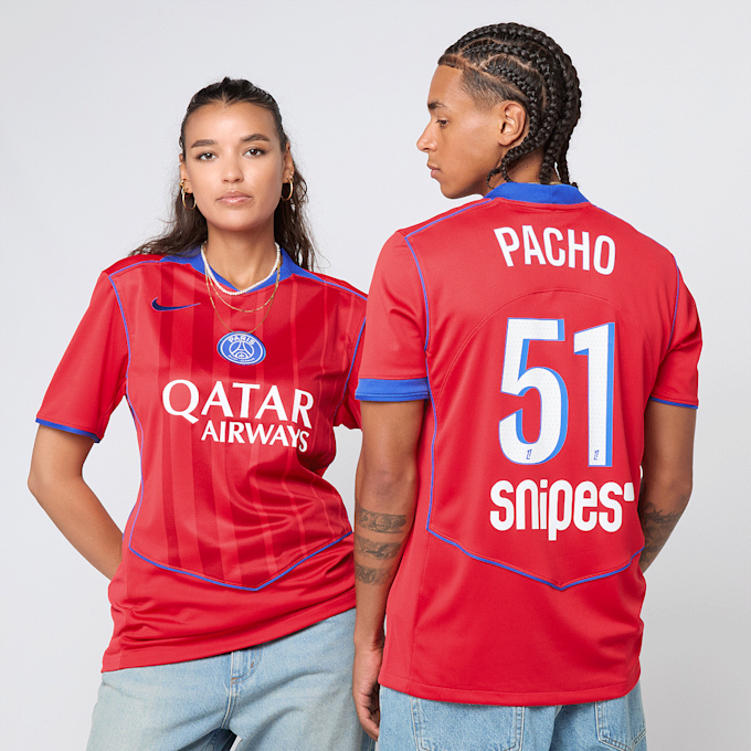 Nike Pacho / No. 51 / PSG Nike Third Stadium 2025/26 rouge 96697 1